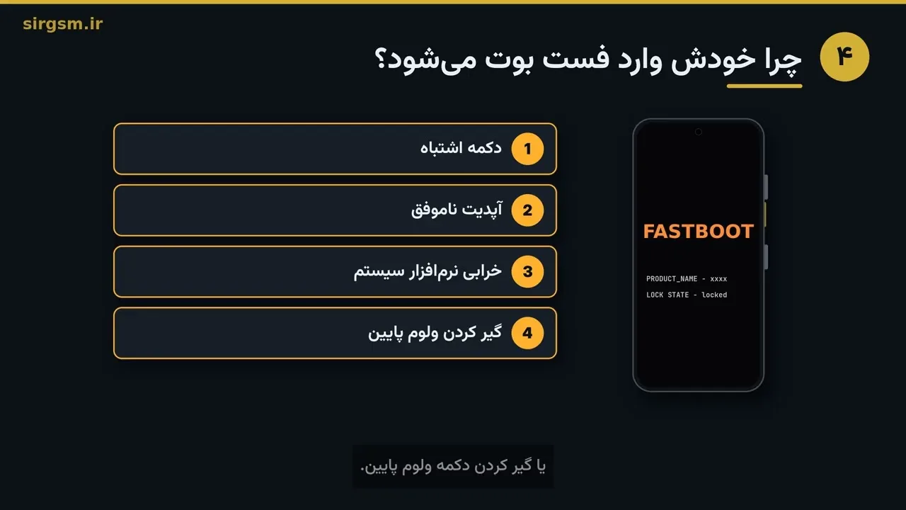 کاور ویدیو آموزشی مقدمات Fastboot در Sir GSM