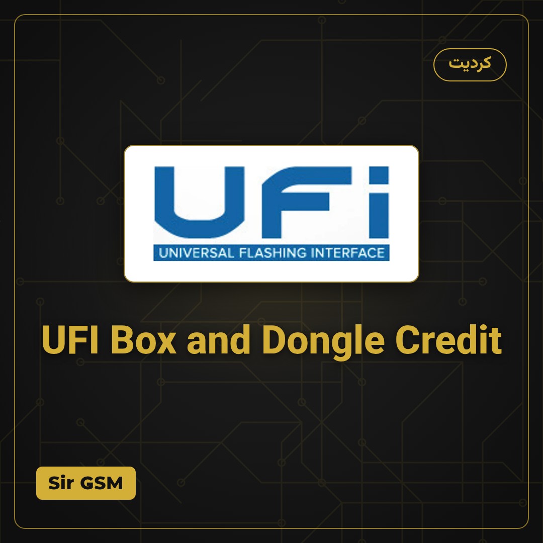 UFI Box and Dongle Credit